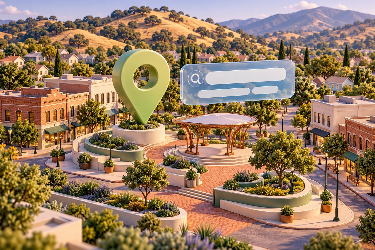 Concord inspired local-search illustration