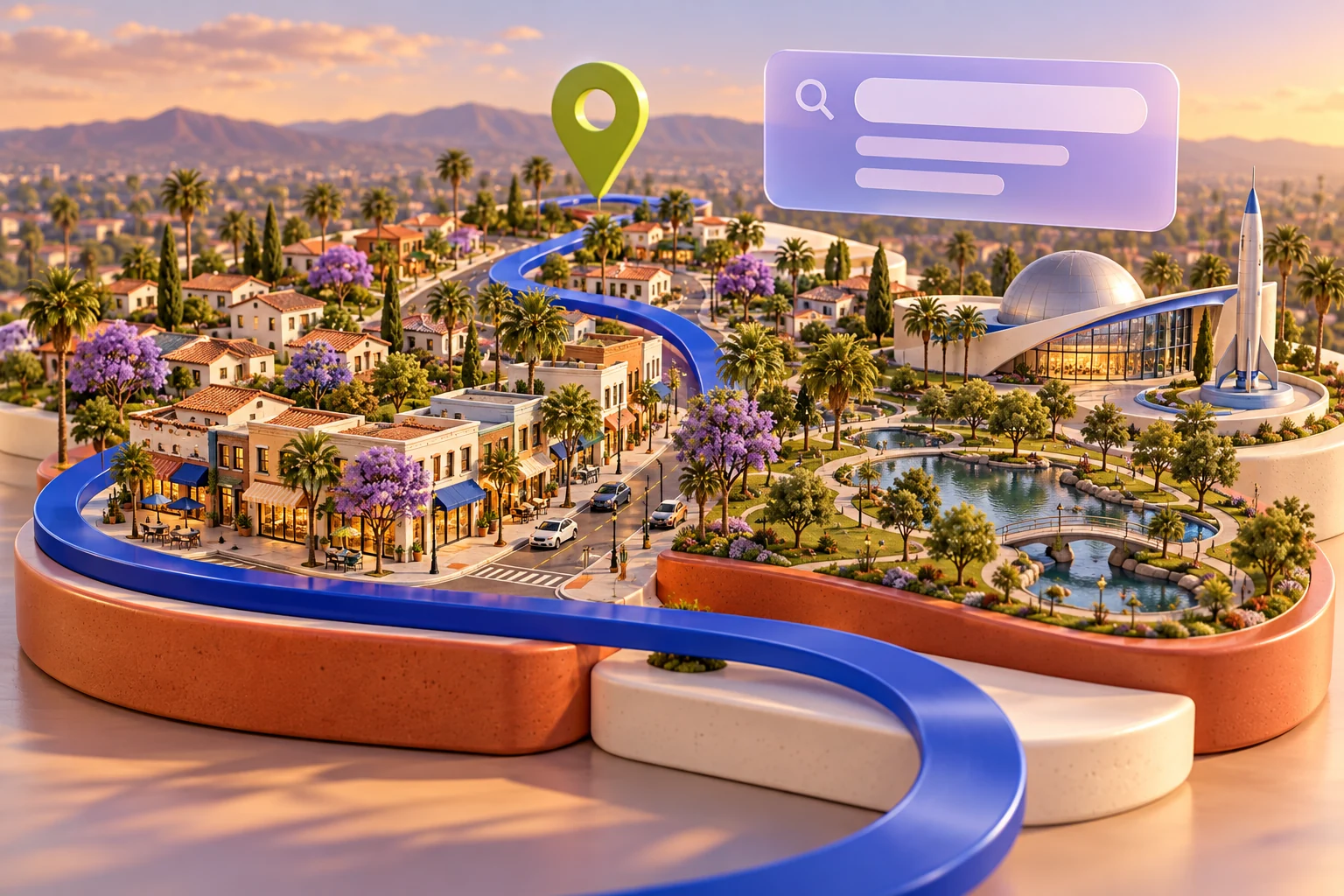 Downey inspired local-search illustration
