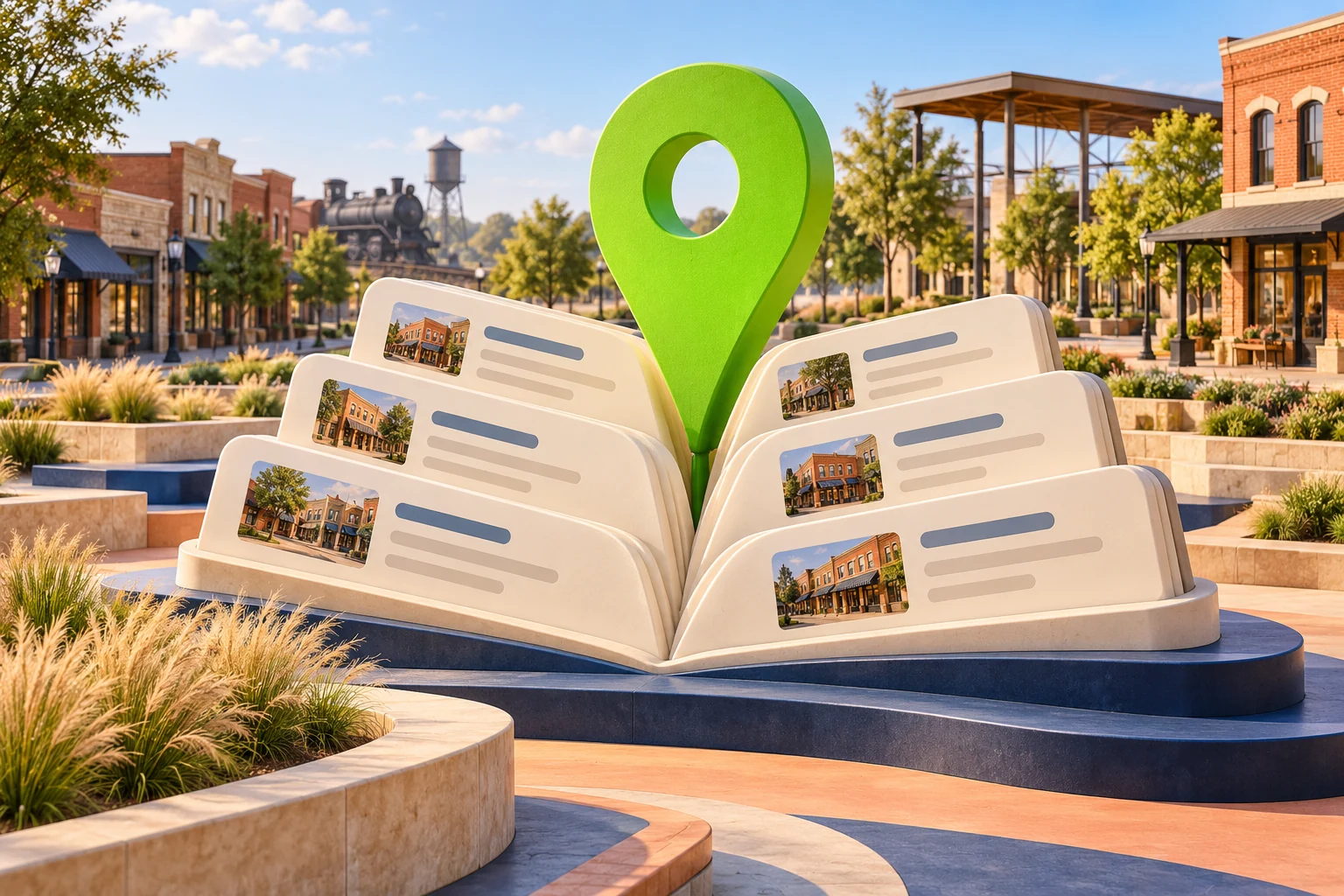 Frisco inspired local-search illustration