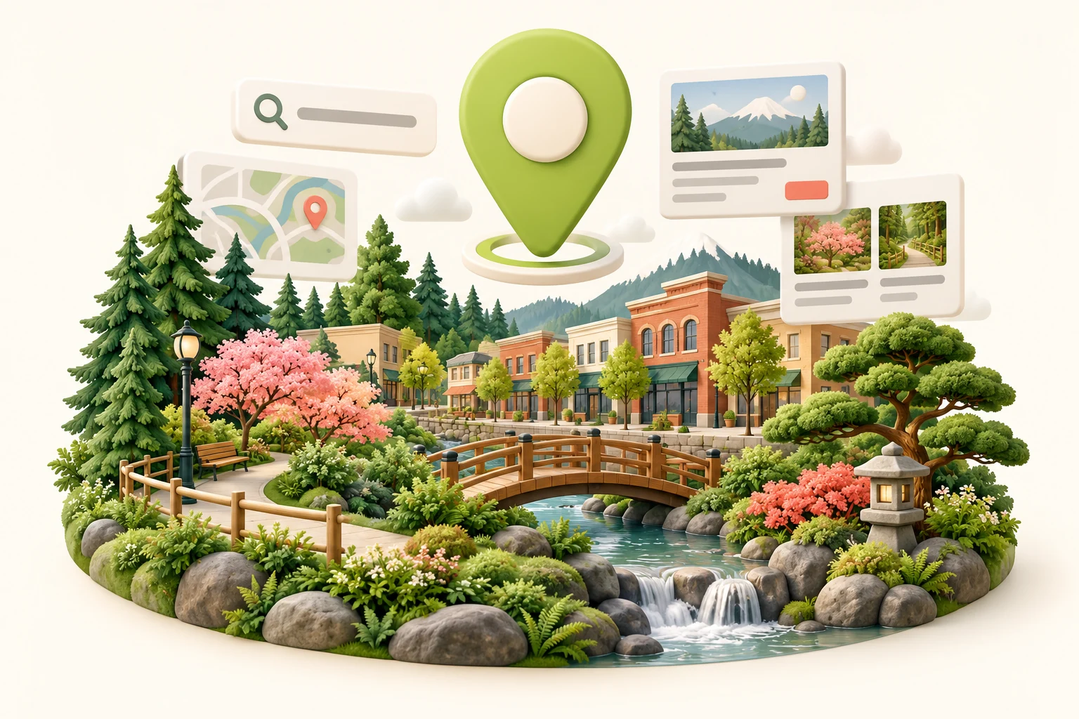 Gresham inspired local-search illustration